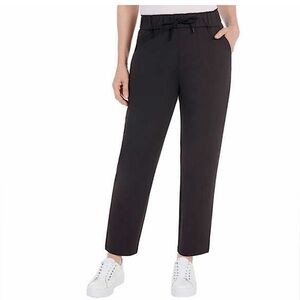 Hilary Radley Ladies' Pull-On Black Pant with Deep Front Pockets Size XL